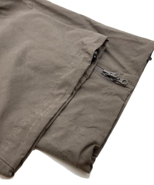 san san gear（サンサンギア）san san gear (サンサンギア) THIRD KITジップパンツ ブラウン サイズ:1の古着・服飾アイテム