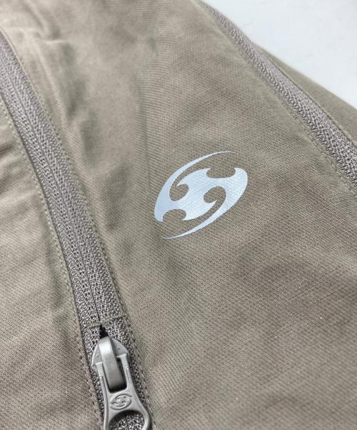 san san gear（サンサンギア）san san gear (サンサンギア) THIRD KITジップパンツ ブラウン サイズ:1の古着・服飾アイテム