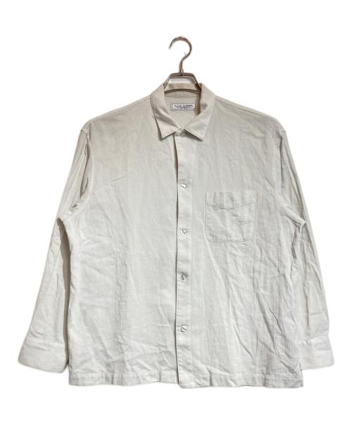 UNIVERSAL PRODUCTS.（ユニバーサルプロダクツ）UNIVERSAL PRODUCTS. (ユニバーサルプロダクツ) SHEER L/S SHIRTS グレー サイズ:2の古着・服飾アイテム