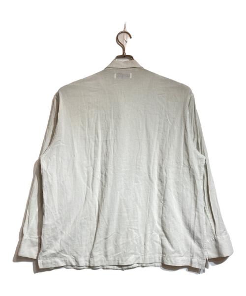 UNIVERSAL PRODUCTS.（ユニバーサルプロダクツ）UNIVERSAL PRODUCTS. (ユニバーサルプロダクツ) SHEER L/S SHIRTS グレー サイズ:2の古着・服飾アイテム