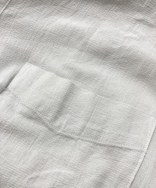 UNIVERSAL PRODUCTS.（ユニバーサルプロダクツ）UNIVERSAL PRODUCTS. (ユニバーサルプロダクツ) SHEER L/S SHIRTS グレー サイズ:2の古着・服飾アイテム