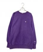 Championチャンピオン）の古着「90'sリバースウィーブスウェット」｜パープル