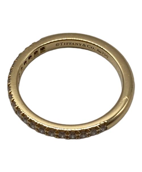 TIFFANY & Co.（ティファニー）Tiffany & Co. (ティファニー) ハーフサークル ソレストバンド ダイヤ リング サイズ:6.5号の古着・服飾アイテム
