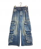 DIESELディーゼル）の古着「D-SIRE-CARGO-S」｜インディゴ