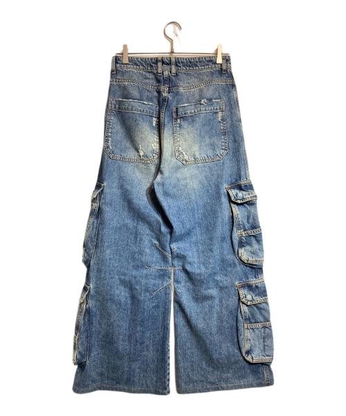 DIESEL（ディーゼル）DIESEL (ディーゼル) D-SIRE-CARGO-S インディゴ サイズ:W25の古着・服飾アイテム