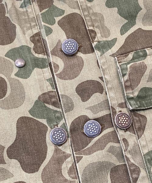 POLO RALPH LAUREN（ポロ・ラルフローレン）POLO RALPH LAUREN (ポロ・ラルフローレン) USMC P-44 HBT ミリタリージャケット グリーン サイズ:Sの古着・服飾アイテム