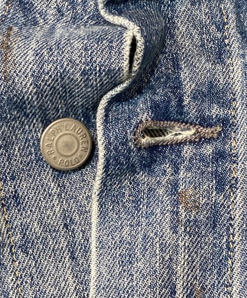 Denim & Supply Ralph Lauren（デニム＆サプライ ラルフローレン）Denim & Supply Ralph Lauren (デニム＆サプライ ラルフローレン) ペイントデニムジャケット ネイビー サイズ:Mの古着・服飾アイテム