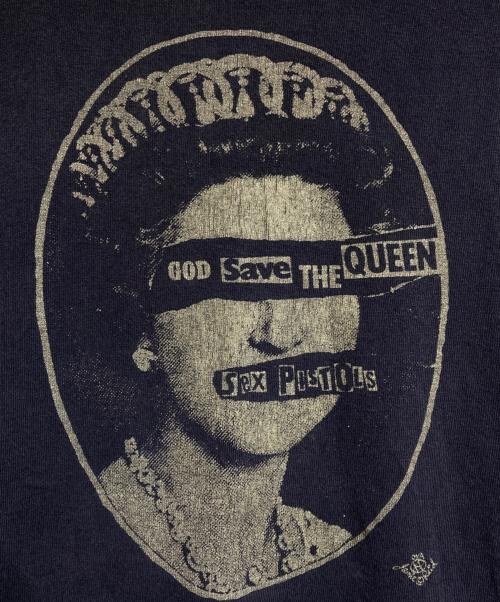 GILDAN（ギルダン）GILDAN (ギルダン) プリントTシャツ ネイビー サイズ:Lの古着・服飾アイテム