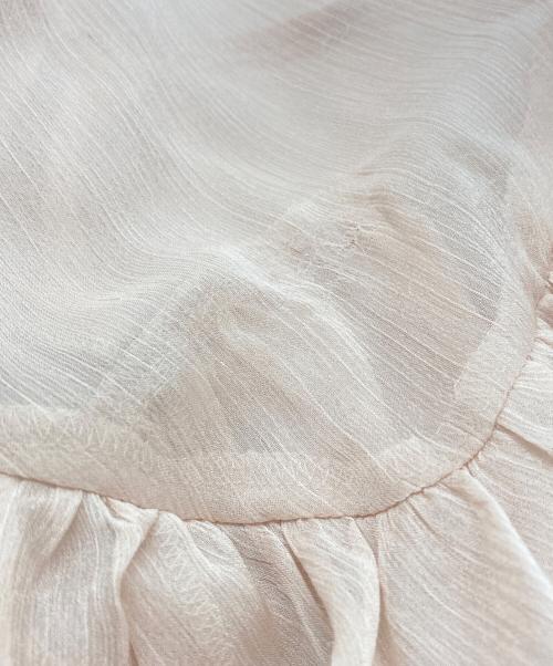 Snidel（スナイデル）Snidel (スナイデル) ラッフルミニセットアップ ピンクの古着・服飾アイテム