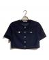 Snidel（スナイデル）の古着「サマーツイードジャケット」｜ネイビー