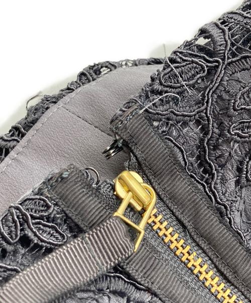 Snidel（スナイデル）Snidel (スナイデル) リーフレースビスチェ/タイトスカート グレー サイズ:Fの古着・服飾アイテム