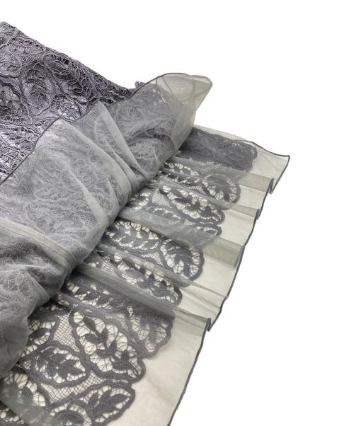 Snidel（スナイデル）Snidel (スナイデル) リーフレースビスチェ/タイトスカート グレー サイズ:Fの古着・服飾アイテム