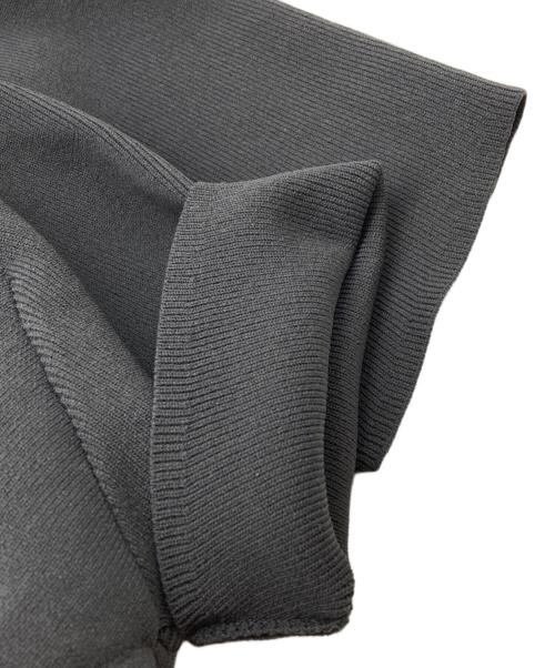 Snidel（スナイデル）Snidel (スナイデル) Chacott (チャコット) ニット×チュールコンビワンピース グレーの古着・服飾アイテム