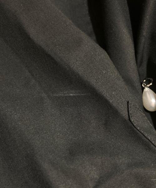 JOSE MOON（ジョゼムーン）JOSE MOON (ジョゼムーン) SHIRT with PEARL ブラック サイズ:FREEの古着・服飾アイテム