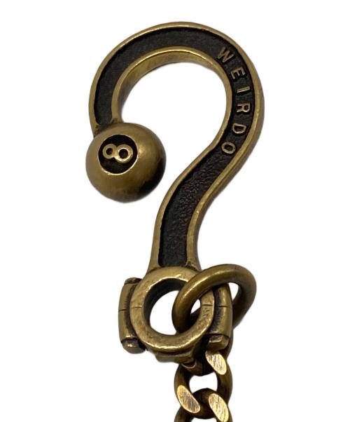 WEIRDO（ウィアード）WEIRDO (ウィアード) ウォレットチェーン ゴールドの古着・服飾アイテム