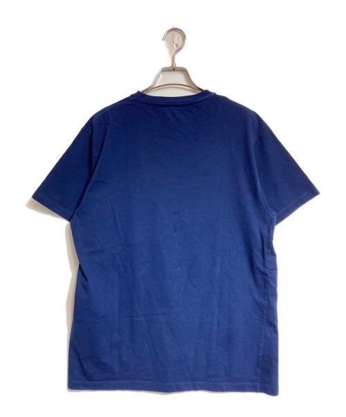 GUCCI（グッチ）GUCCI (グッチ) カレッジロゴプリントTシャツ ネイビー サイズ:XSの古着・服飾アイテム