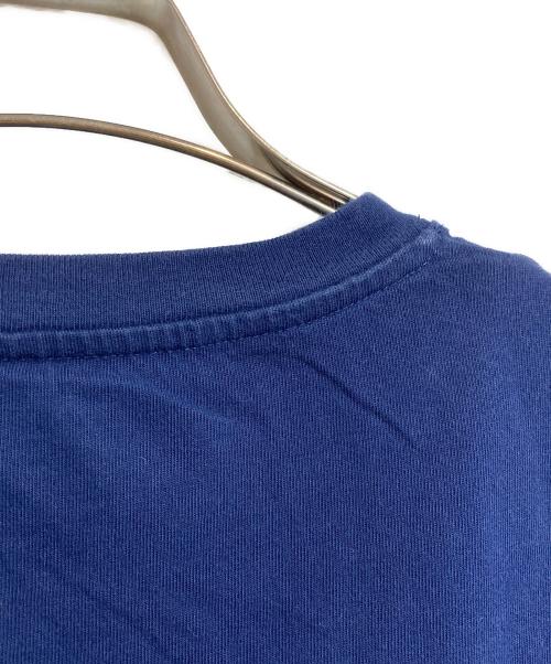 GUCCI（グッチ）GUCCI (グッチ) カレッジロゴプリントTシャツ ネイビー サイズ:XSの古着・服飾アイテム