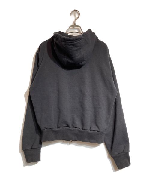 AVALONE（アヴァロン）AVALONE (アヴァロン) BOOT COMPANIES VINTAGE MATERIAL W ZIP HOODIE ブラック サイズ:3の古着・服飾アイテム