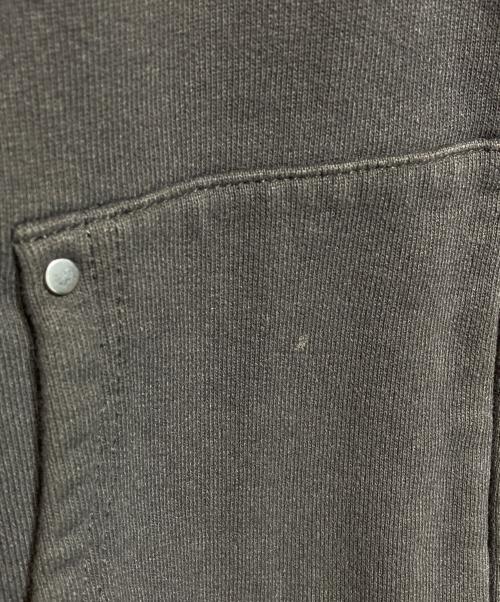 AVALONE（アヴァロン）AVALONE (アヴァロン) BOOT COMPANIES VINTAGE MATERIAL W ZIP HOODIE ブラック サイズ:3の古着・服飾アイテム