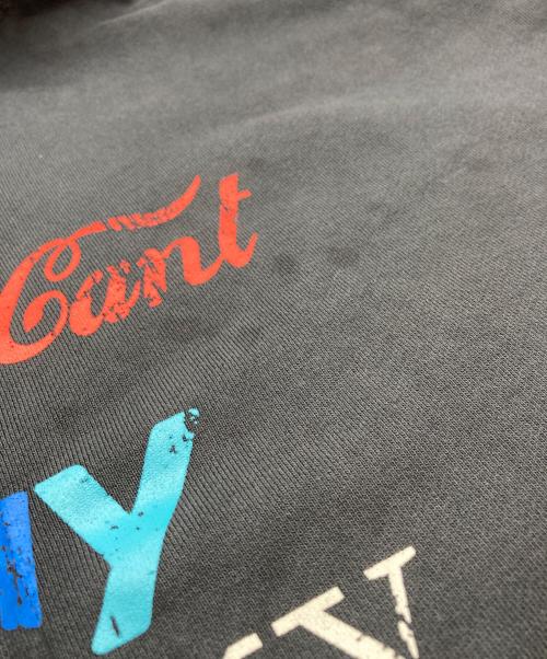 PROJECT G/R（プロジェクト ジーアール）PROJECT G/R (プロジェクト ジーアール) Happiness Zip Hoodie ブラック サイズ:2の古着・服飾アイテム