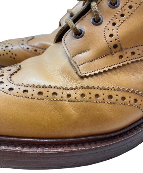 Tricker's（トリッカーズ）Tricker's (トリッカーズ) ウィングチップカントリーブーツ ブラウン サイズ:10の古着・服飾アイテム