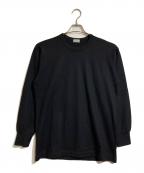COMME des GARCONS HOMMEコムデギャルソン オム）の古着「ウールニット」｜ブラック