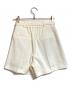 FRAY ID (フレイ アイディー) ダブルサテンショートパンツ ベージュ：6000円