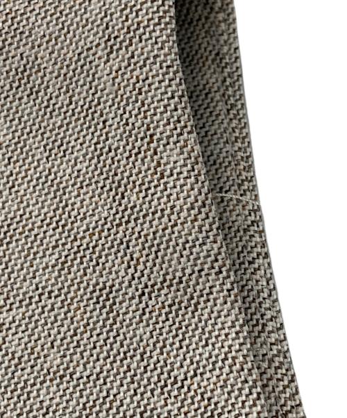 Snidel（スナイデル）Snidel (スナイデル) サイドプリーツバイカラーワンピース ベージュ×ブラック サイズ:1の古着・服飾アイテム