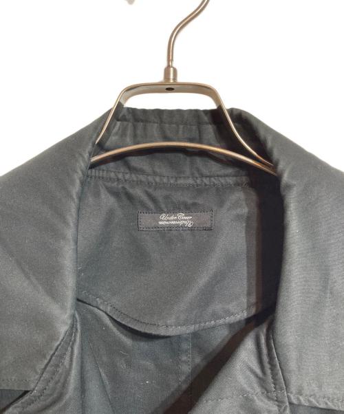 UNDERCOVER（アンダーカバー）UNDERCOVER (アンダーカバー) バックプリントステンカラーコート ブラック サイズ:2の古着・服飾アイテム