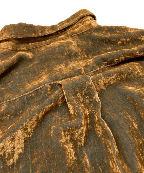 COMME des GARCONS HOMME PLUS（コムデギャルソンオムプリュス）COMME des GARCONS HOMME PLUS (コムデギャルソンオムプリュス) ベロアシャツ ベージュ サイズ:なしの古着・服飾アイテム