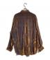 COMME des GARCONS HOMME PLUS (コムデギャルソンオムプリュス) ベロアパネルパターンシャツ ベージュ サイズ:なし：25000円