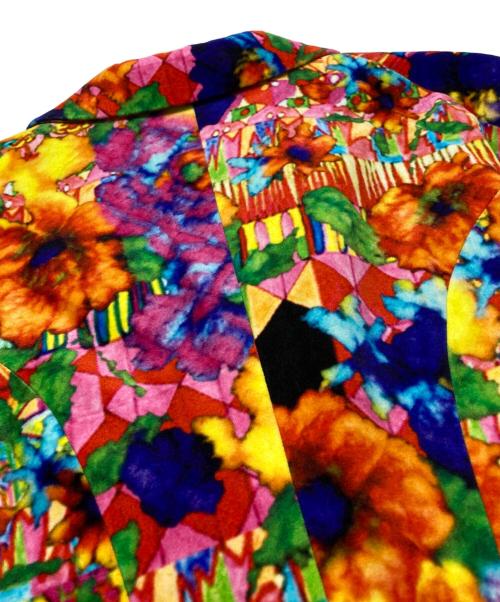 COMME des GARCONS（コムデギャルソン）COMME des GARCONS (コムデギャルソン) 総柄ベロアジャケット マルチカラー サイズ:Mの古着・服飾アイテム