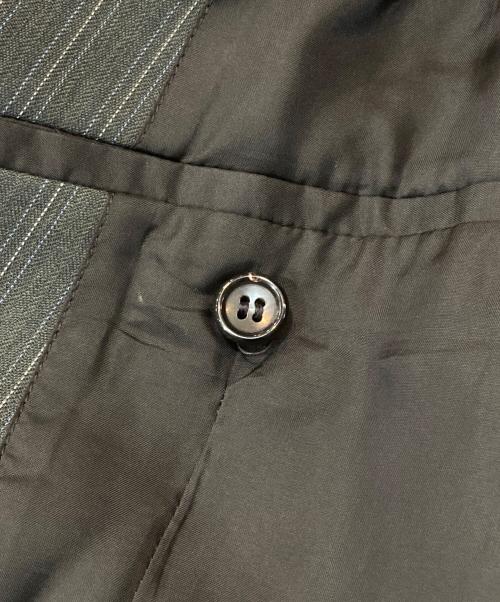 COMME des GARCONS HOMME PLUS（コムデギャルソンオムプリュス）COMME des GARCONS HOMME PLUS (コムデギャルソンオムプリュス) ドッキングテーラードジャケット グレー×ピンク サイズ:Sの古着・服飾アイテム