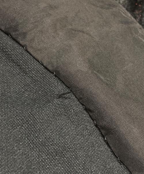 COMME des GARCONS HOMME PLUS（コムデギャルソンオムプリュス）COMME des GARCONS HOMME PLUS (コムデギャルソンオムプリュス) パイルスタッズロングジャケット ブラック サイズ:Sの古着・服飾アイテム