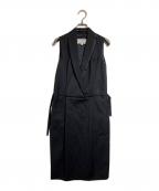 MARTIN MARGIELAマルタン・マルジェラ）の古着「ベルト付切替ワンピース」｜ブラック