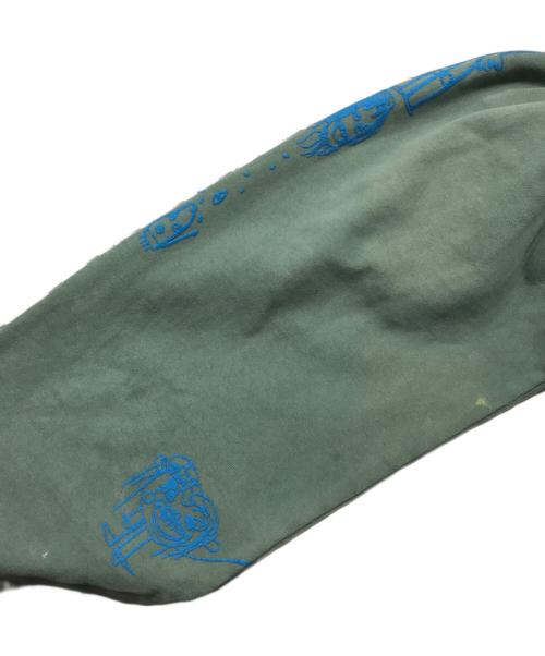 BRAIN DEAD（ブレインデッド）BRAIN DEAD (ブレインデッド) プリントスウェットパンツ グリーン サイズ:Mの古着・服飾アイテム