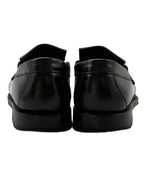 G.H.BASS&CO.（ジー・エイチ・バス・コー）G.H.BASS&CO. (ジー・エイチ・バス・コー) タッセルローファー ブラック サイズ:27cmの古着・服飾アイテム