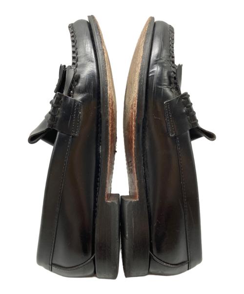 G.H.BASS&CO.（ジー・エイチ・バス・コー）G.H.BASS&CO. (ジー・エイチ・バス・コー) タッセルローファー ブラック サイズ:27cmの古着・服飾アイテム