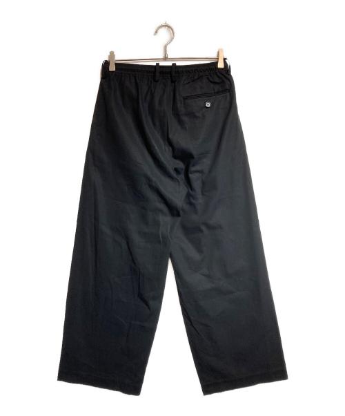 MARKWARE（マーカウェア）MARKWARE (マーカウェア) TRIPLE PLEATED EASY TROUSERS ブラック サイズ:1の古着・服飾アイテム