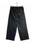 MARKWARE (マーカウェア) TRIPLE PLEATED EASY TROUSERS ブラック サイズ:1：16000円
