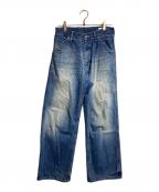 ENCOMINGインカミング）の古着「FADED DENIM TROUSER」｜インディゴ