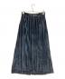 Tnewties (トゥエンティーズ) ベロアスカート ブラック×ネイビー サイズ:S 未使用品：4000円