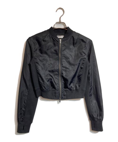 PARANOID（パラノイド）PARANOID (パラノイド) ニット切替ブルゾン ブラック サイズ:Sの古着・服飾アイテム