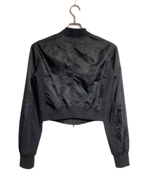 PARANOID（パラノイド）PARANOID (パラノイド) ニット切替ブルゾン ブラック サイズ:Sの古着・服飾アイテム