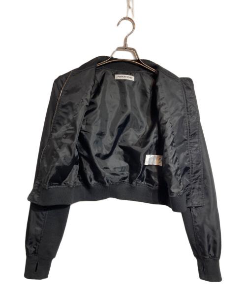 PARANOID（パラノイド）PARANOID (パラノイド) ニット切替ブルゾン ブラック サイズ:Sの古着・服飾アイテム