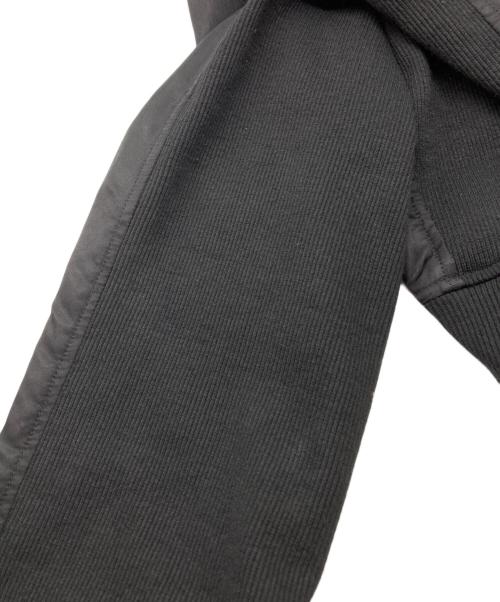 PARANOID（パラノイド）PARANOID (パラノイド) ニット切替ブルゾン ブラック サイズ:Sの古着・服飾アイテム