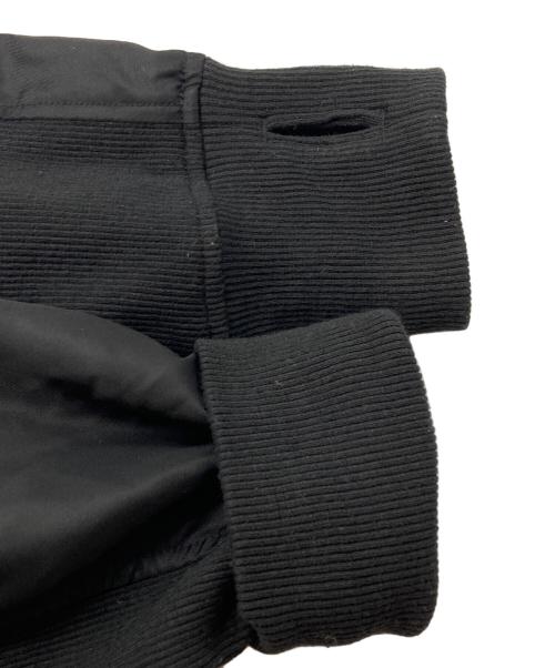 PARANOID（パラノイド）PARANOID (パラノイド) ニット切替ブルゾン ブラック サイズ:Sの古着・服飾アイテム