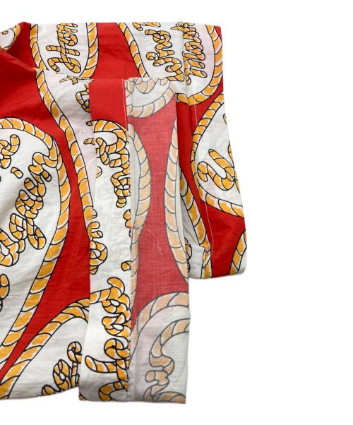 BODE（ボーディ）BODE (ボーディ) RODEO SLOGAN EASY PANTS レッド サイズ:S/Mの古着・服飾アイテム