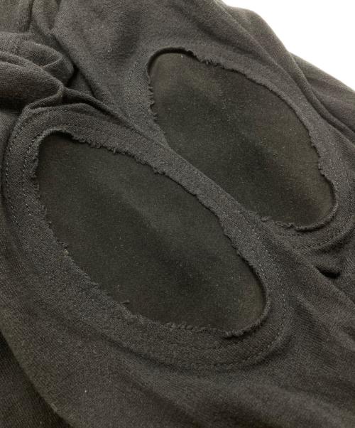 Maison Margiela（メゾンマルジェラ）Maison Margiela (メゾンマルジェラ) エルボーパッチカーディガン ブラック サイズ:Mの古着・服飾アイテム