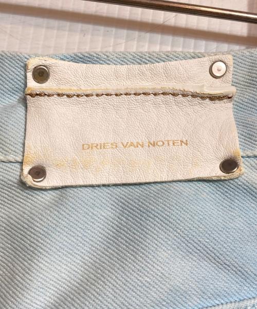 DRIES VAN NOTEN（ドリスヴァンノッテン）DRIES VAN NOTEN (ドリスヴァンノッテン) タイダイバギーデニムパンツ ブルー サイズ:30の古着・服飾アイテム
